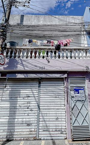 Casa de condomínio para alugar com 40m², 2 quartos e sem vagaFachada com Plaquinha