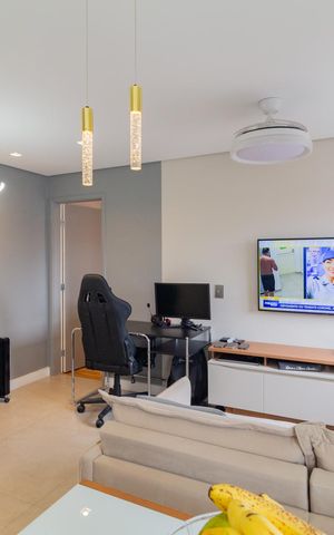 Apartamento à venda com 43m², 1 quarto e 1 vaga Apartamento à venda com 43m², 1 quarto e 1 vagaSala