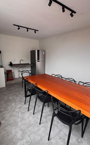 Apartamento para alugar com 46m², 2 quartos e 1 vagaÁrea gourmet