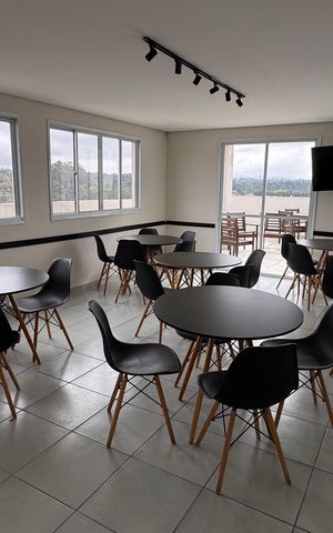 Apartamento para alugar com 46m², 2 quartos e 1 vagaÁrea comum - Salão de festas