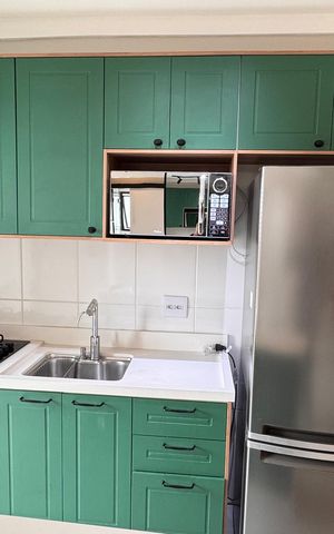 Apartamento para alugar com 46m², 2 quartos e 1 vagaCozinha - Armários