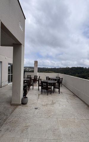 Apartamento para alugar com 46m², 2 quartos e 1 vagaÁrea comum - Salão de festas