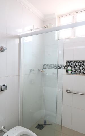 Apartamento para alugar com 125m², 3 quartos e sem vagaBanheiro do Quarto 1