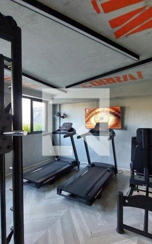 Apartamento para alugar com 34m², 2 quartos e sem vaga Apartamento para alugar com 34m², 2 quartos e sem vagaAcademia