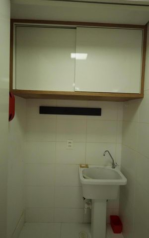 Apartamento para alugar com 34m², 2 quartos e sem vaga Apartamento para alugar com 34m², 2 quartos e sem vagaÁrea de serviço