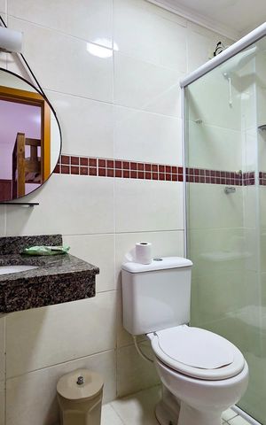 Apartamento para alugar com 92m², 2 quartos e 2 vagas Apartamento para alugar com 92m², 2 quartos e 2 vagasBanheiro da Suíte 1