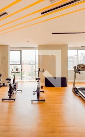 Apartamento para alugar com 33m², 1 quarto e sem vaga Apartamento para alugar com 33m², 1 quarto e sem vagaAcademia