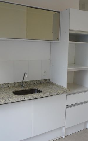 Casa de condomínio para alugar com 74m², 2 quartos e 1 vagaCozinha