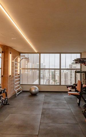 Studio à venda com 41m², 1 quarto e sem vaga Studio à venda com 41m², 1 quarto e sem vagaÁrea comum - Academia