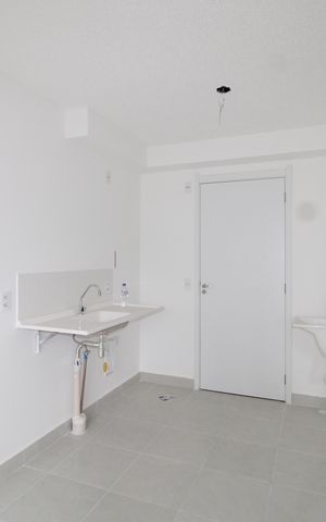 Apartamento para alugar com 32m², 2 quartos e sem vagaSala/Cozinha