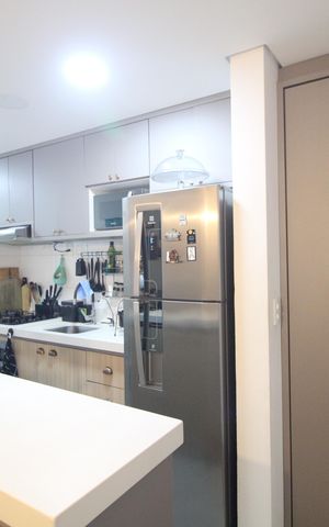 Apartamento à venda com 61m², 2 quartos e 1 vagaCozinha