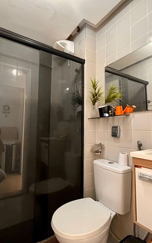 Apartamento à venda com 69m², 3 quartos e 1 vaga Apartamento à venda com 69m², 3 quartos e 1 vagaBanheiro 2