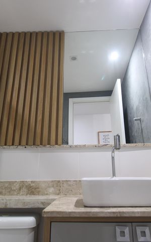 Apartamento à venda com 78m², 2 quartos e 1 vagaBanheiro social