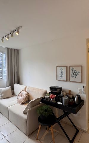Apartamento à venda com 44m², 2 quartos e 1 vaga Apartamento à venda com 44m², 2 quartos e 1 vagaSala