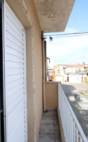 Casa para alugar com 50m², 2 quartos e 2 vagasVaranda do quarto 2