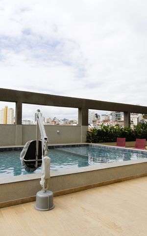 Studio para alugar com 24m², 1 quarto e sem vagaÁrea comum - Piscina