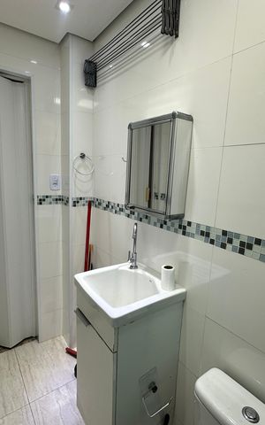 Apartamento para alugar com 38m², 1 quarto e sem vaga Apartamento para alugar com 38m², 1 quarto e sem vagaBanheiro
