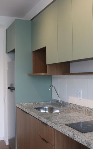 Apartamento para alugar com 26m², 1 quarto e sem vagaCozinha