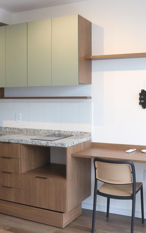Apartamento para alugar com 26m², 1 quarto e sem vagaQuarto