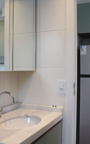 Apartamento para alugar com 26m², 1 quarto e sem vagaBanheiro