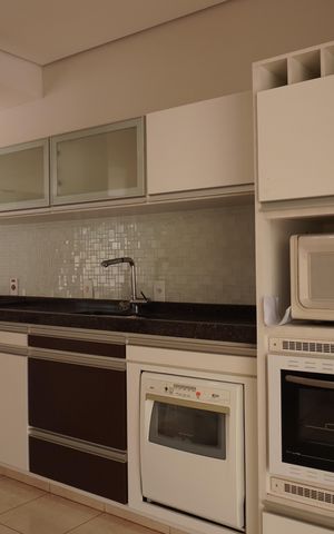 Casa de condomínio para alugar com 280m², 3 quartos e 2 vagasCozinha