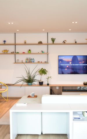 Apartamento para alugar com 94m², 1 quarto e 2 vagasSala