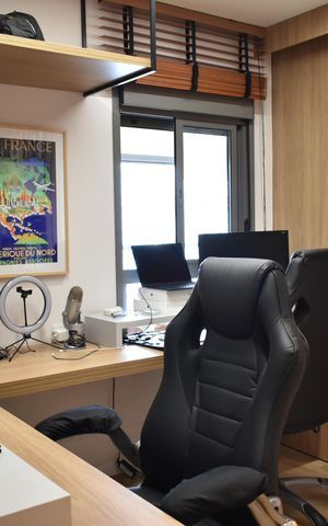 Apartamento para alugar com 94m², 1 quarto e 2 vagasEscritório
