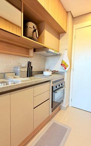 Studio à venda com 31m², 1 quarto e sem vaga Studio à venda com 31m², 1 quarto e sem vagaSala/Cozinha
