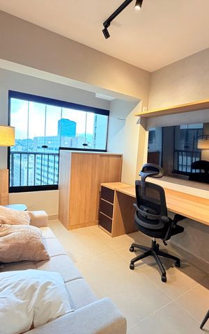 Studio à venda com 31m², 1 quarto e sem vaga Studio à venda com 31m², 1 quarto e sem vagaSala/Cozinha