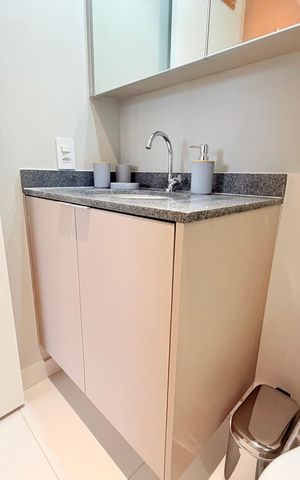 Studio à venda com 31m², 1 quarto e sem vaga Studio à venda com 31m², 1 quarto e sem vagaBanheiro Suíte