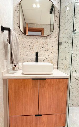 Studio para alugar com 31m², 1 quarto e sem vaga Studio para alugar com 31m², 1 quarto e sem vagaBanheiro