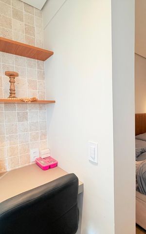 Studio para alugar com 31m², 1 quarto e sem vaga Studio para alugar com 31m², 1 quarto e sem vagaVaranda
