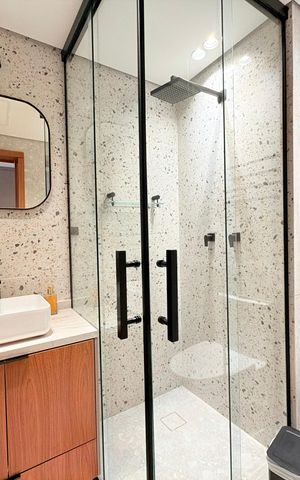 Studio para alugar com 31m², 1 quarto e sem vaga Studio para alugar com 31m², 1 quarto e sem vagaBanheiro