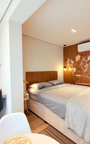 Studio para alugar com 31m², 1 quarto e sem vaga Studio para alugar com 31m², 1 quarto e sem vagaVaranda