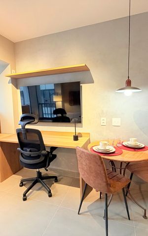 Studio à venda com 31m², 1 quarto e sem vaga Studio à venda com 31m², 1 quarto e sem vagaSala/Cozinha