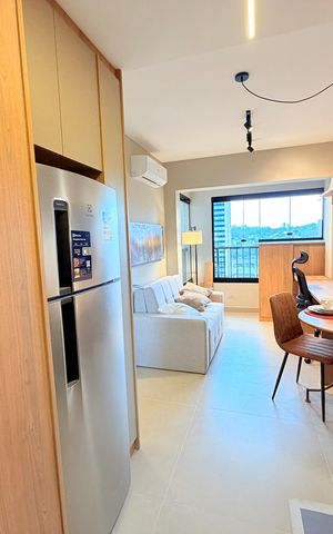 Studio à venda com 31m², 1 quarto e sem vaga Studio à venda com 31m², 1 quarto e sem vagaSala/Cozinha