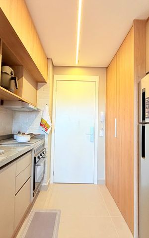 Studio à venda com 31m², 1 quarto e sem vaga Studio à venda com 31m², 1 quarto e sem vagaSala/Cozinha