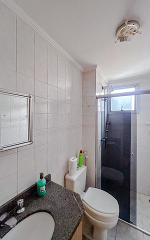 Apartamento à venda com 62m², 3 quartos e 1 vagaBanheiro