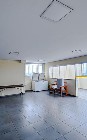 Apartamento à venda com 62m², 3 quartos e 1 vagaÁrea comum - Salão de festas