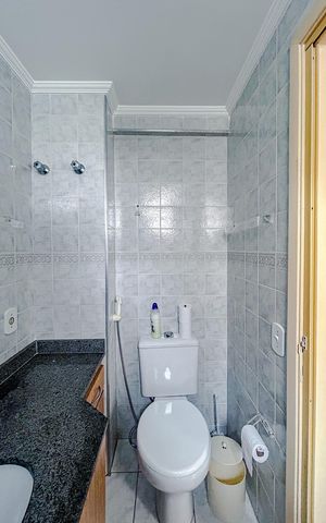 Apartamento à venda com 62m², 3 quartos e 1 vagaBanheiro da Suíte
