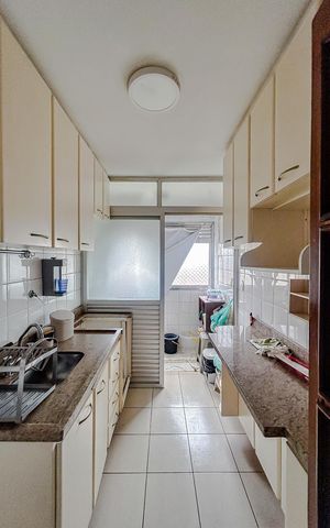 Apartamento à venda com 62m², 3 quartos e 1 vagaCozinha