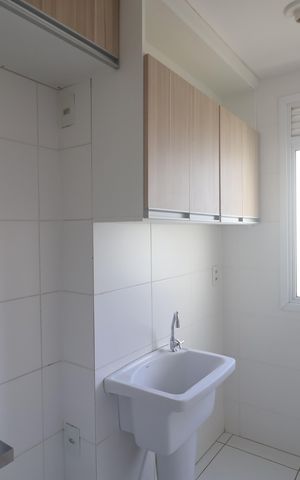 Apartamento para alugar com 60m², 2 quartos e 1 vagaCozinha e Área de Serviço