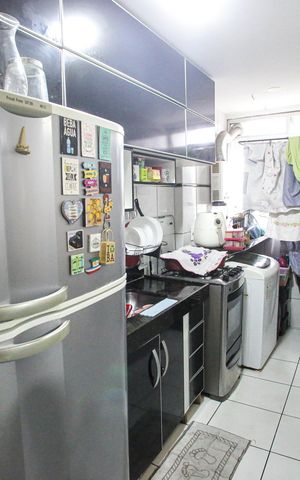 Apartamento à venda com 46m², 2 quartos e 1 vagaCozinha