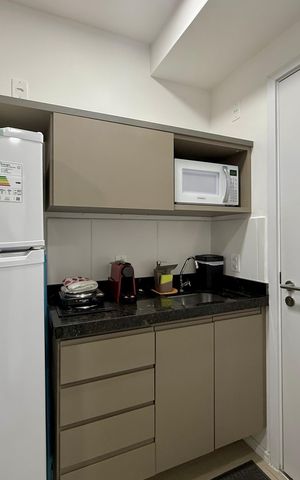 Studio à venda com 18m², 1 quarto e sem vaga Studio à venda com 18m², 1 quarto e sem vagaCozinha