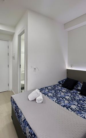 Studio à venda com 18m², 1 quarto e sem vaga Studio à venda com 18m², 1 quarto e sem vagaQuarto
