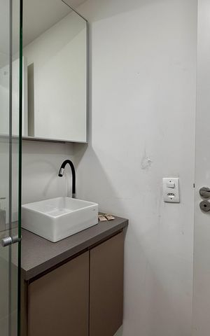 Studio à venda com 18m², 1 quarto e sem vaga Studio à venda com 18m², 1 quarto e sem vagaBanheiro