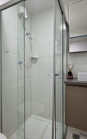 Studio à venda com 18m², 1 quarto e sem vaga Studio à venda com 18m², 1 quarto e sem vagaBanheiro