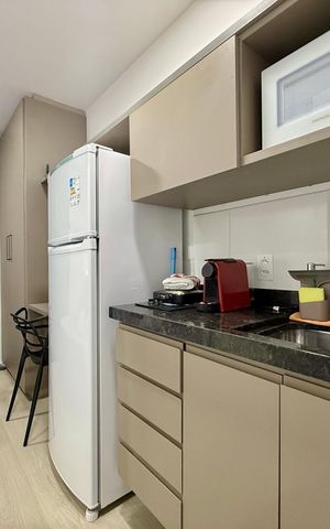 Studio à venda com 18m², 1 quarto e sem vaga Studio à venda com 18m², 1 quarto e sem vagaCozinha