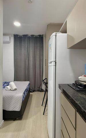 Studio à venda com 18m², 1 quarto e sem vaga Studio à venda com 18m², 1 quarto e sem vagaCozinha