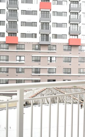 Apartamento para alugar com 29m², 1 quarto e sem vagaSacada